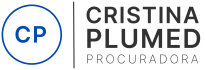 logotipo cristina plumed 